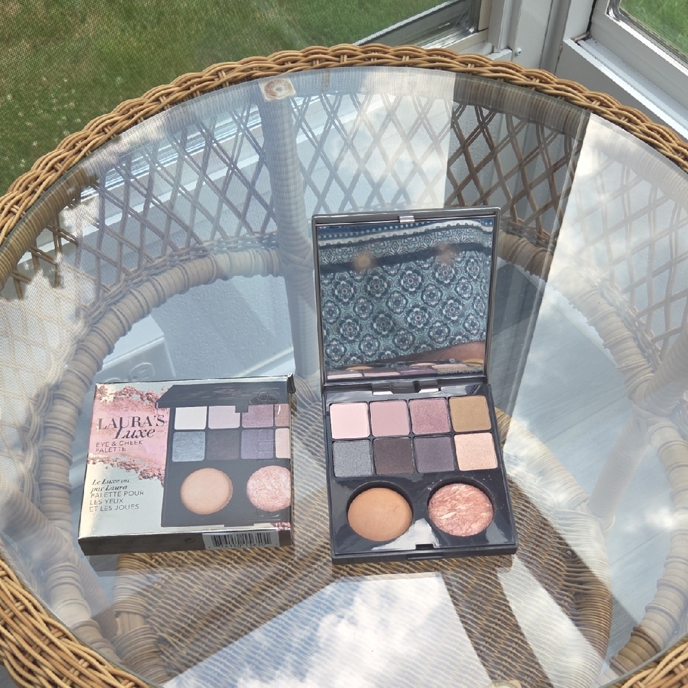 Laura Mercier Laura"s Luxe Eyeshadow  & Cheek Palette - Pink, Gold, Brown Shades